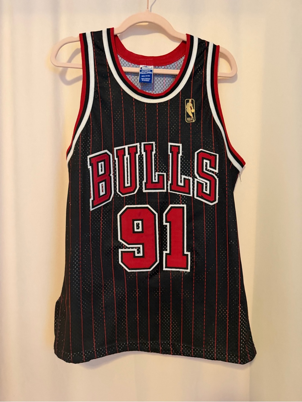 Vintage Chicago Bulls #91 Rodman Jersey